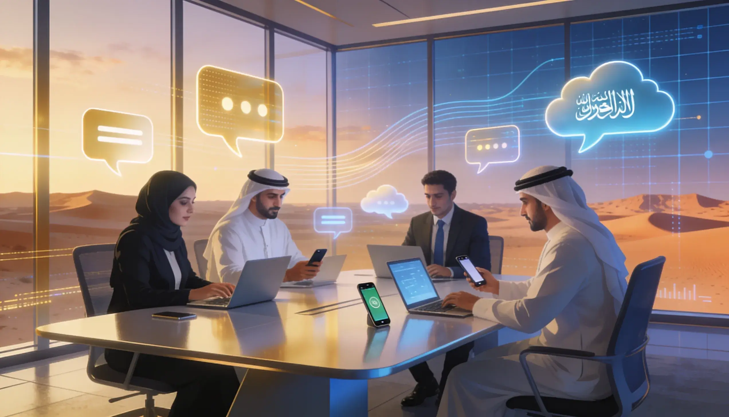 CPaaS for Saudi businesses enabling voice, messaging, video, and API-based communication for enterprise digital transformation